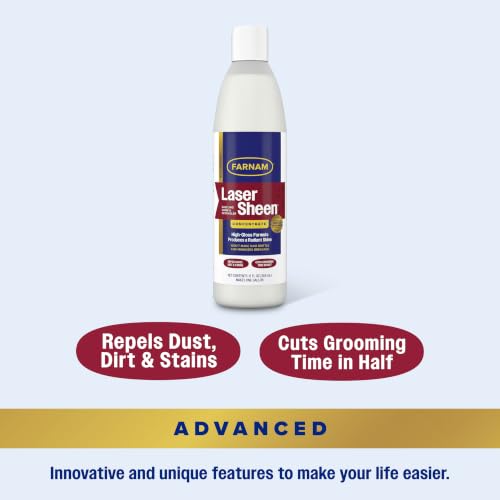 Laser Sheen Dazzling Shine & Detangler Concentrate for Horses 12 oz (12 oz concentrate)
