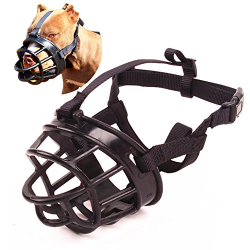 Basket Dog Muzzles (Black / 3: Snout 7.8-12.2")