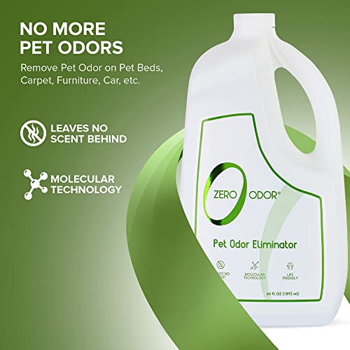 Pet Odor Eliminator Refill for Dog & Cat Urine (64 Fl Oz (Pack of 1))