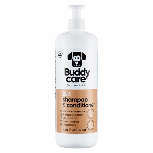 2in1 Dog Shampoo & Conditioner by Buddycare (33.8oz)