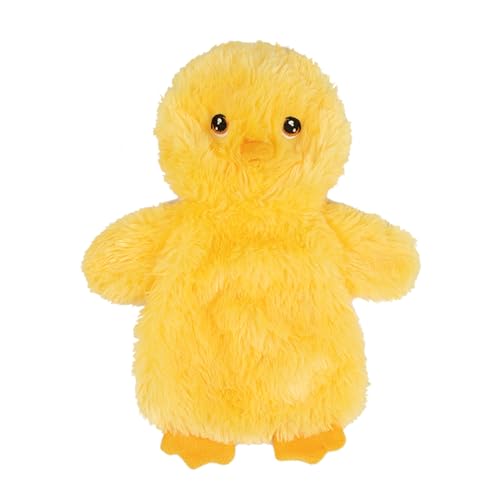 Interactive Squeaky Dog Toy (Crinkle Chicken (Yellow) / Large)