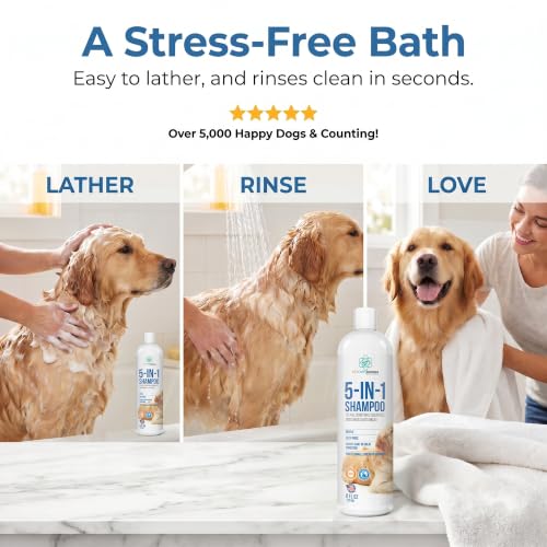 8 floz 5 in 1 Dog Shampoo for Itchy Skin (8 fl oz)