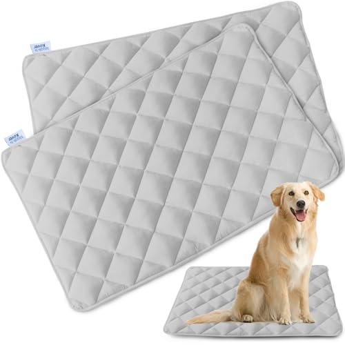 Dog Crate Pad 2 Pack (48 x 30 Inch)