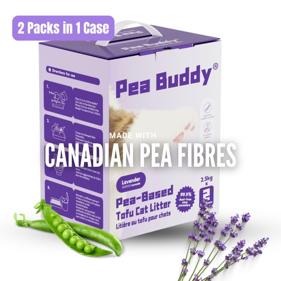 Pea Based Tofu Cat Litter (2 Bags)