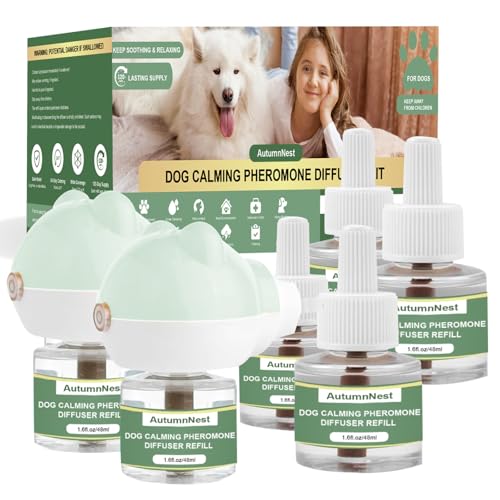 Dog Pheromone Diffuser Kit (6 packs - Bear Diffuser)