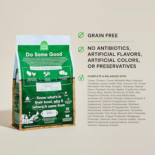 Grain Free Dry Dog Food (4 Pound (Pack of 1))