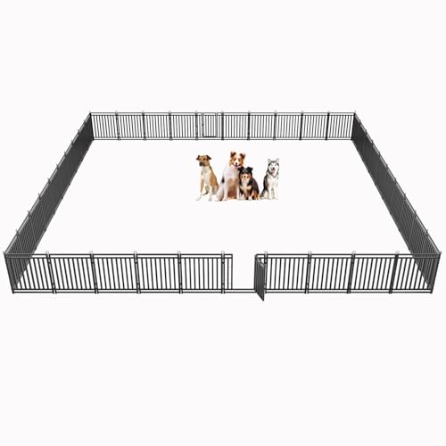 Thickened Outdoor Dog Fence (32" Height / 40 Panels)
