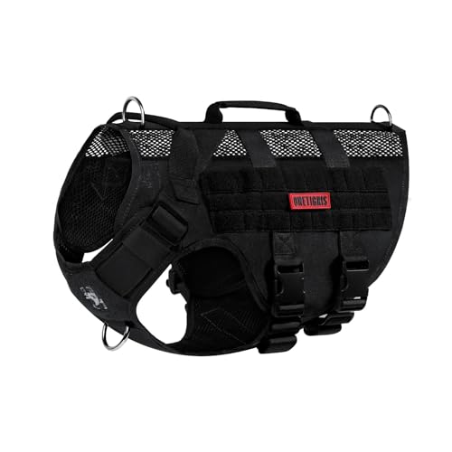No Pull Dog Harness for Small Dog (Black / S)