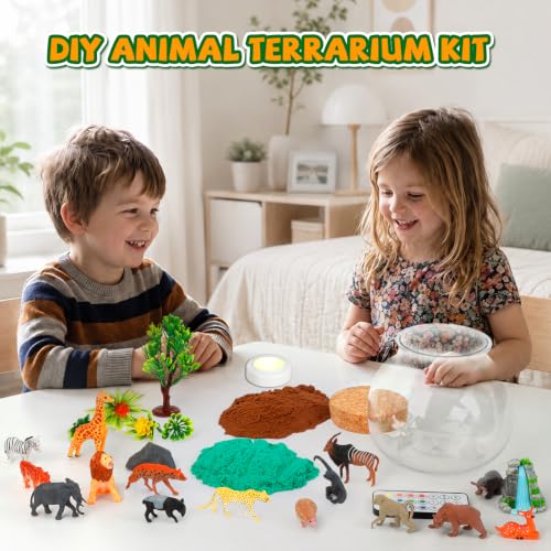 Animal Terrarium Crafts Kit for Kids