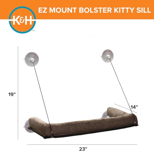 K&H Cat Window Perch (12 X 23 Inches / Bolster)