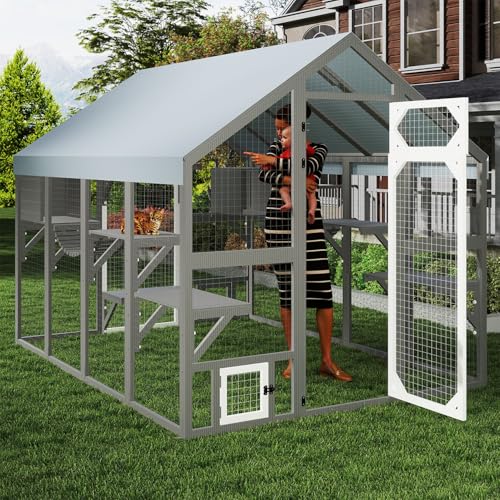 Catio Outdoor Cat Enclosure (69.7"L x 94.5"W x 70.9"H)