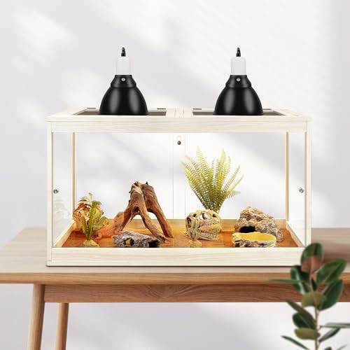 31 Gallon Bearded Dragon Tank (Oak / 31 Gallon (24x15.5x15.5 Inch))