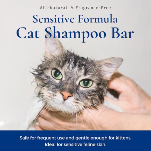 J.R.LIGGETT'S Cat Shampoo Bar for Cats with Sensitive Skin 3.5 oz (3.05 oz)