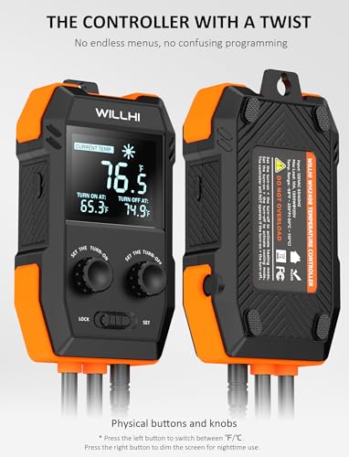 WH2408 Temperature Controller 10A 1200W