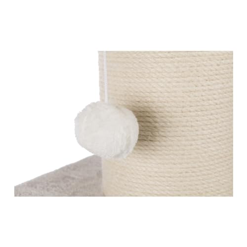 Ava Cat Tree Cat Tower with Condo & Thick Scratching Post (Gray)