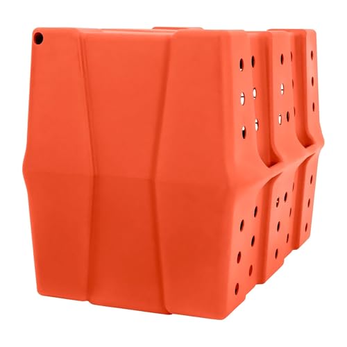 Dakota 283 Canine Rough and Tough Economy Dog Crate (X-Large / Orange)
