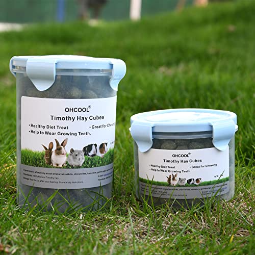 Timothy Hay Cubes 10 oz with Small Size (10 Ounce (Pack of 1))