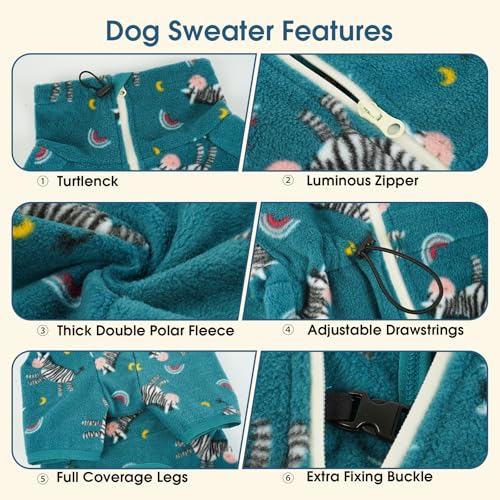 Dog Coats for Medium Dogs (M / Zebra)