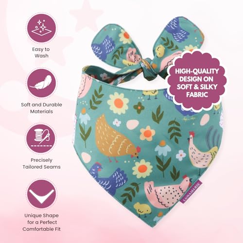 Luxury Pet Birthday Bandanas (Chicken Couture / X-Small)