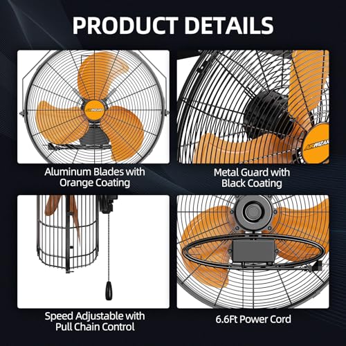 18 inch Industrial Wall (18 Inch - 4250 CFM)