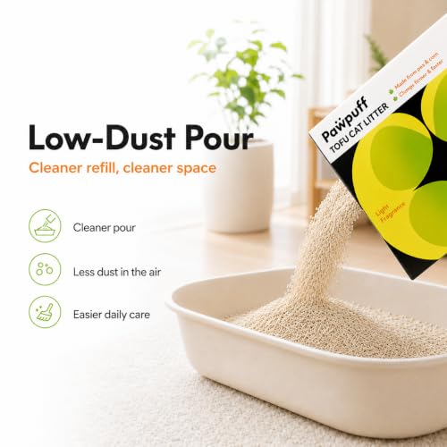 Clumping Cat Litter Tofu (22LB(Pack of 2))