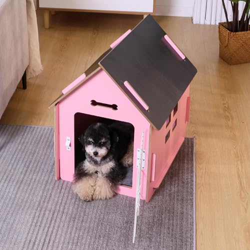 RYpetmia Indoor Dog House for Small Dogs & Cats