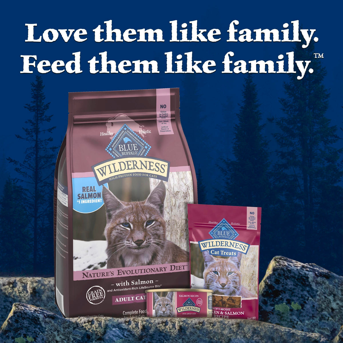 Wilderness Salmon Adult 7+ Dry Cat Food (5 Pound (Pack of 1))