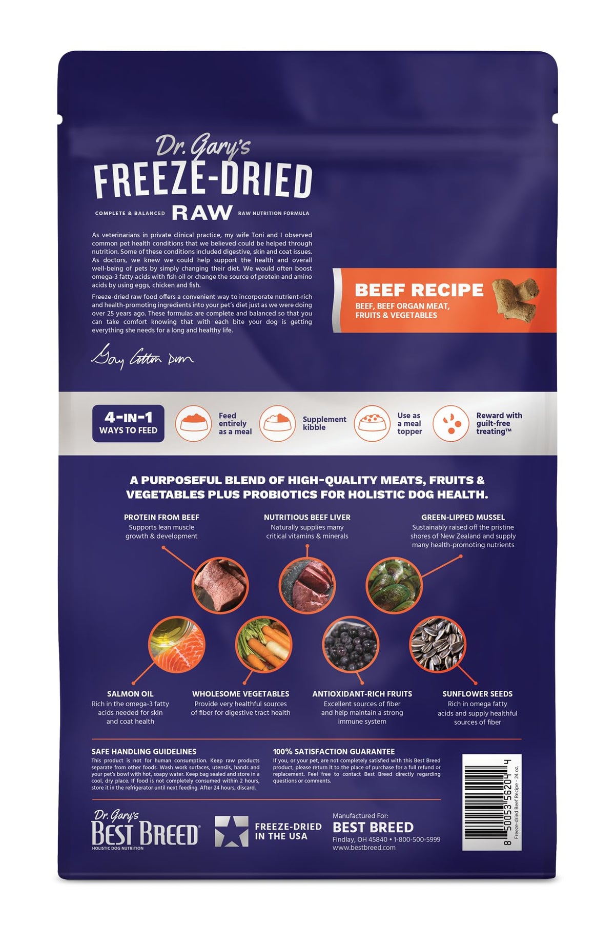 Dr. Gary's Best Breed Freeze (1.5 Pound (Pack of 1))