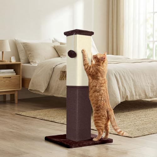 Cat Scratching Post for Indoor Cat (brown)