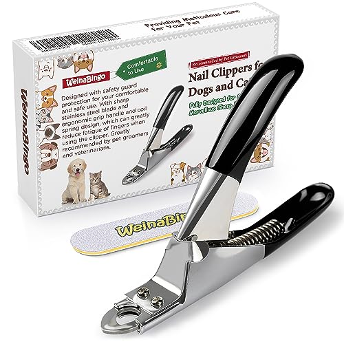 Dog Cat Pets Nail Clippers (Black)