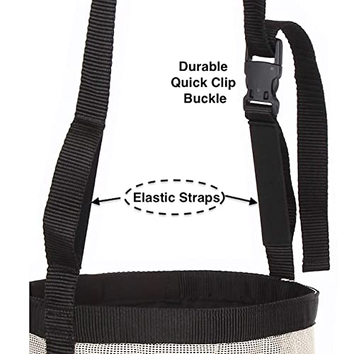 Horse Feed Bag (Full / Black)