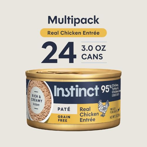 Pate Entrees Wet Canned Cat Food (3 Ounce (Pack of 24))