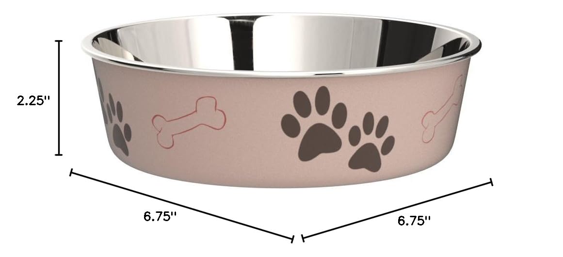 Bella Dog Bowls (Paparazzi Pink / Medium (20-35lbs))
