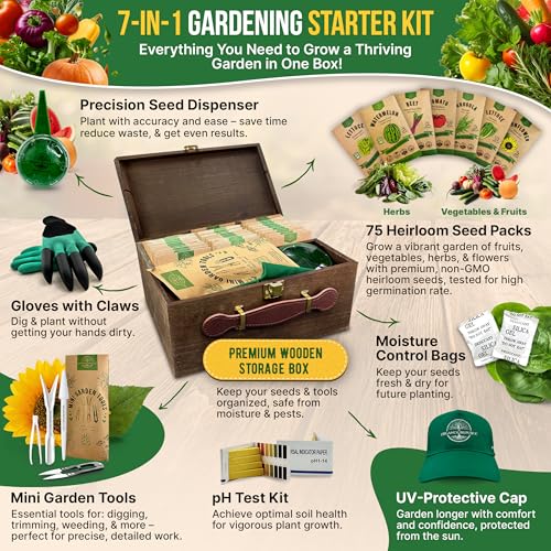 75 Vegetable & Greens Seeds Variety Pack
