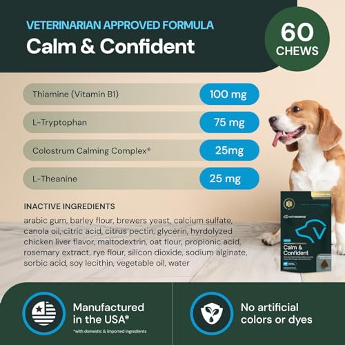 Veterinary Strength Calm & Confident (60 Chews - Pro)