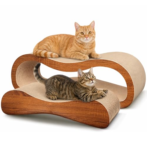2 in 1 Cat Scratch Pads (2 IN 1 L-Wood)