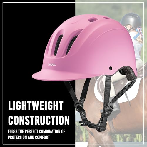 Sport 2.0 Injection Molded Horse Riding Helmet (Pink / Large)