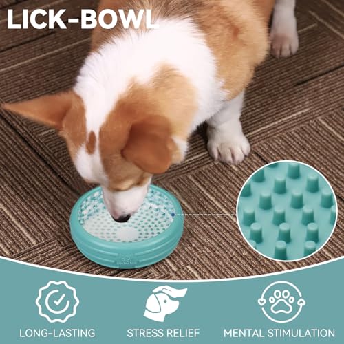 Dog Lick Bowl (XL / Teal)