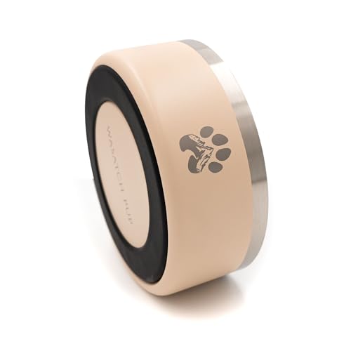 Stainless Steel Dog Bowl (Khaki / 64oz)