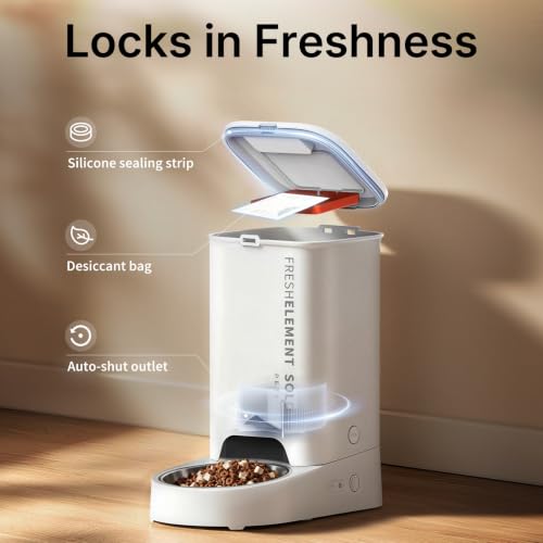 Automatic Cat Feeder (White)
