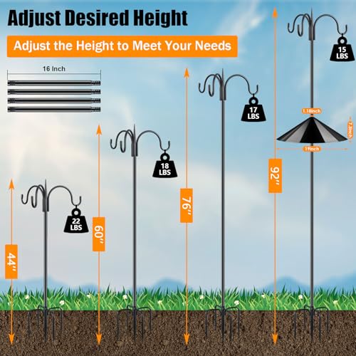 Heavy Duty Shepherds Hook Squirrel (92 Inch)