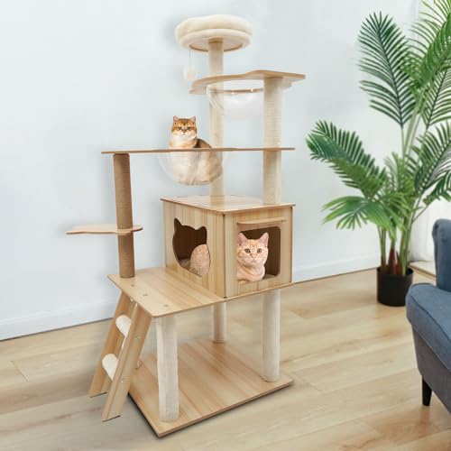 Wood Cat Tree
