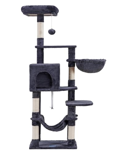 Cat Tree Multi (Smoky Gray / 60.6 Inches)