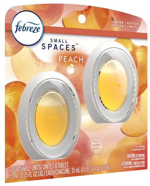 Small Spaces Air Freshener Peach (0.5 Fl Oz (Pack of 1))