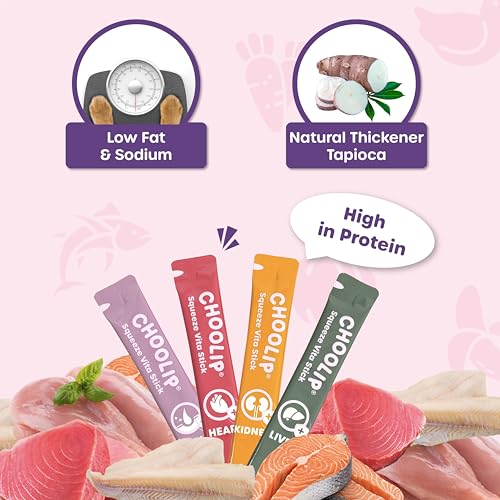Squeeze Vita Stick Lickable Cat & Dog Treats Variety (0.53 Ounce (Pack of 20))
