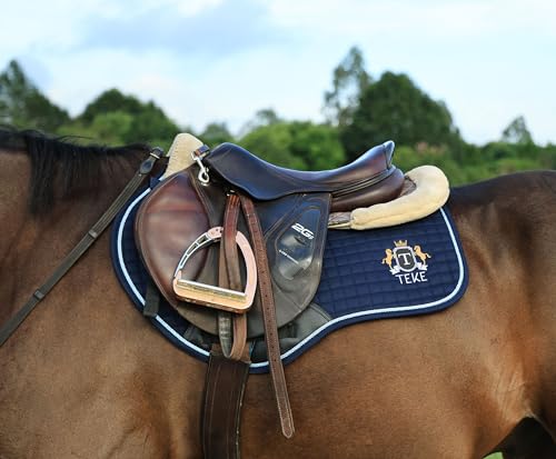 Close Contact Saddle Pads (White / Full)