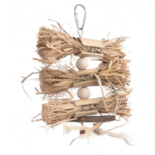 Naturals Preen & Pacify Woodland Harvest Bird Toy