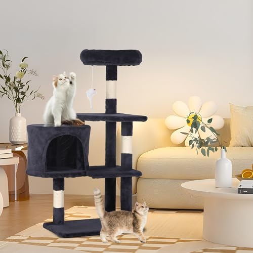 36" Cat Tree Tower (Dark Gray)