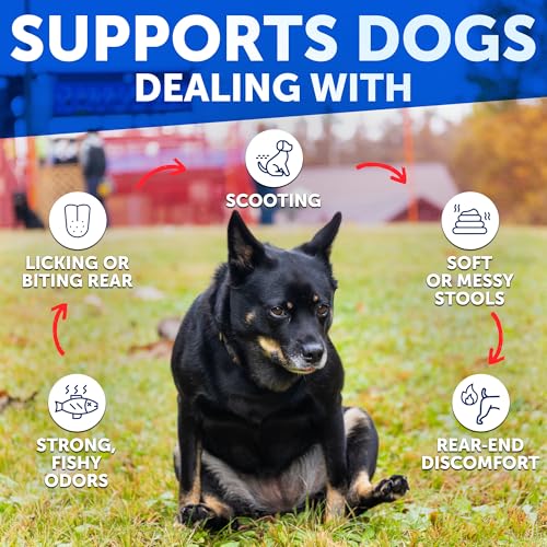 Anal Gland Support Chews for Dogs (120 Treats)