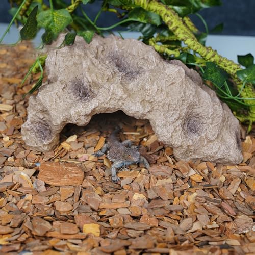 Reptile Hides Rock Reptile Cave Hideout Terrarium